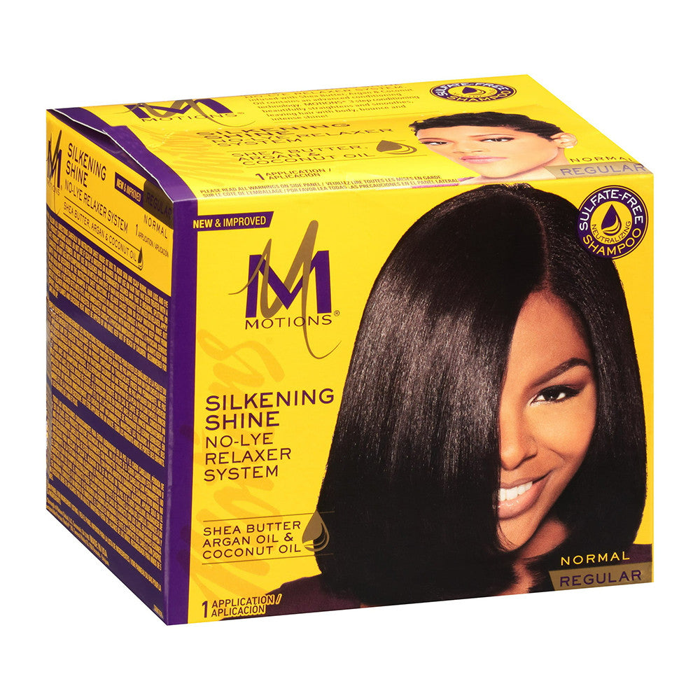 Motions Silkening Shine Nolye Relaxer Kit, 1 Ea